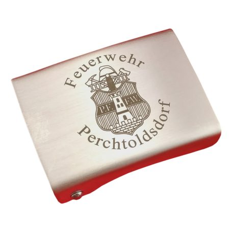 Koppelschloss silbern-matt - Beispielgravur #4