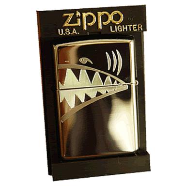 Zippo chrom-poliert mit Diamantgravur