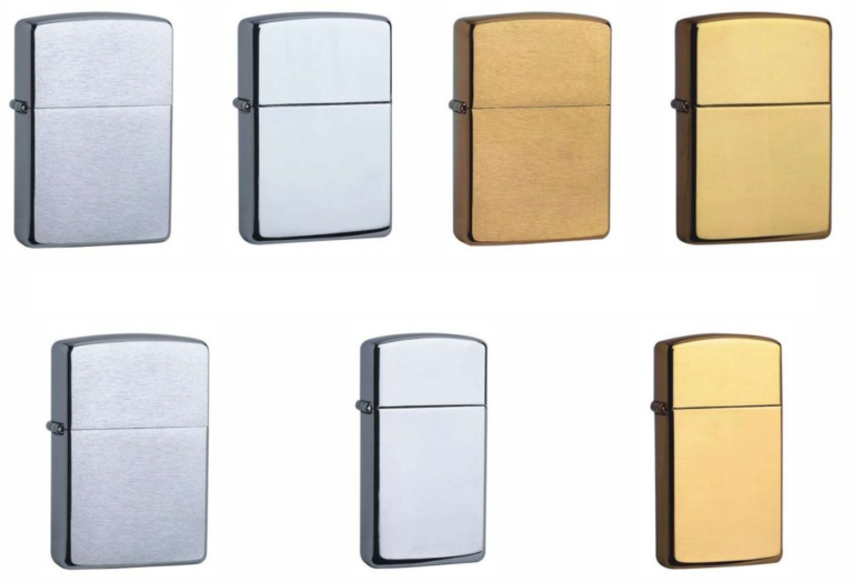 Zippo Serie Regular und Slim