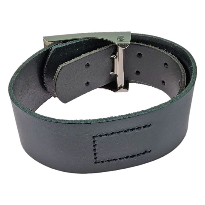 Koppelgürtel mit Koppelschloss - rückseitig Koppelgürtel mit Koppelschloss - rückseitig